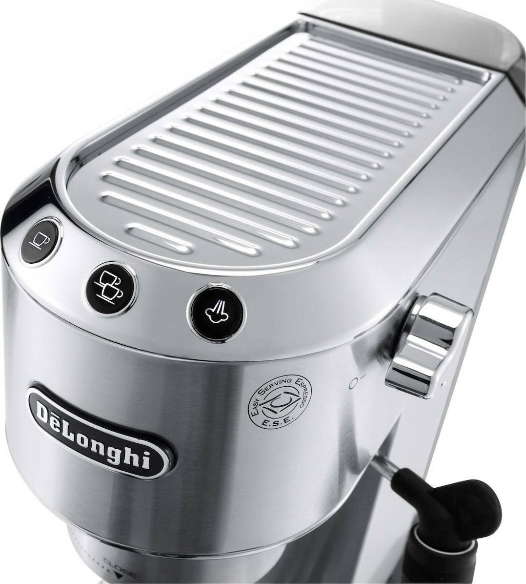 De'Longhi Dedica Pump Μηχανή Espresso 1300W Πίεσης 15bar Ασημί EC685.M 0132106138
