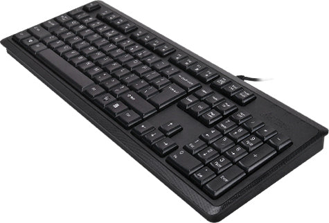 A4Tech KR-92 keyboard Universal USB QWERTY English Black