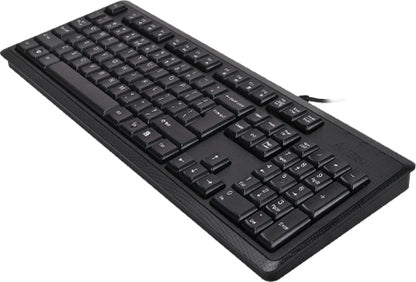 A4Tech KR-92 keyboard Universal USB QWERTY English Black