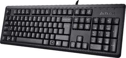 A4Tech KR-92 keyboard Universal USB QWERTY English Black