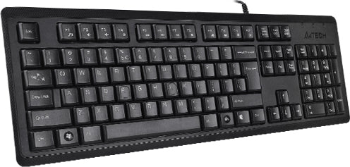 A4Tech KR-92 keyboard Universal USB QWERTY English Black