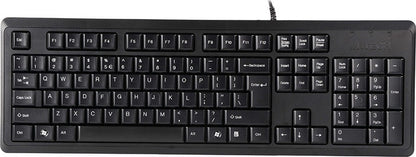 A4Tech KR-92 keyboard Universal USB QWERTY English Black