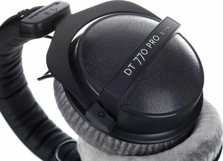 BeyerDynamic DT 770 Pro (80 Ohms) Ενσύρματα Over Ear Ακουστικά Μαύρα