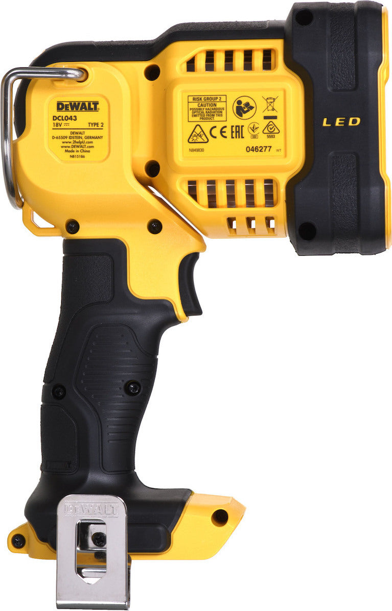 DeWALT DCL043-XJ work light LED Black,Yellow