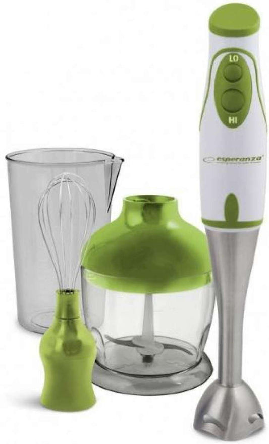Esperanza EKM003G blender 0.75 L Immersion blender Green,White 450 W
