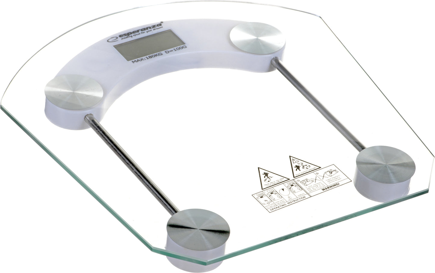 Esperanza EBS008W personal scale Electronic personal scale Rectangle White