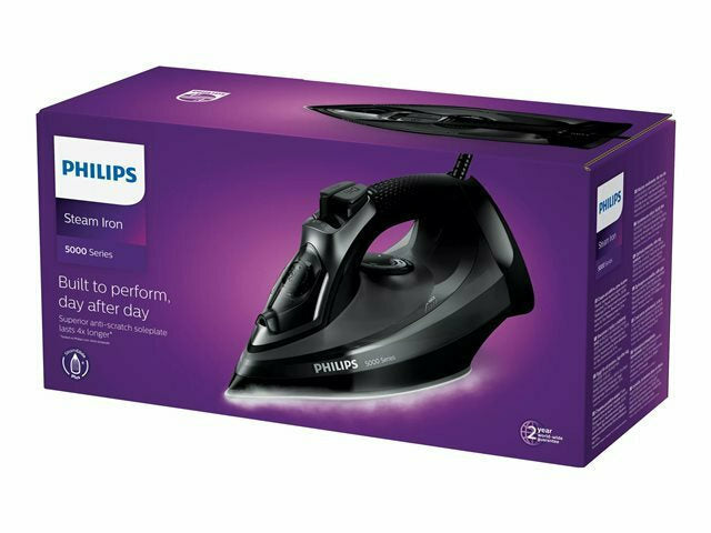 Philips Σίδερο Ατμού 2600W με Αντικολλητική Πλάκα και Συνεχόμενη Παροχή 45gr/min