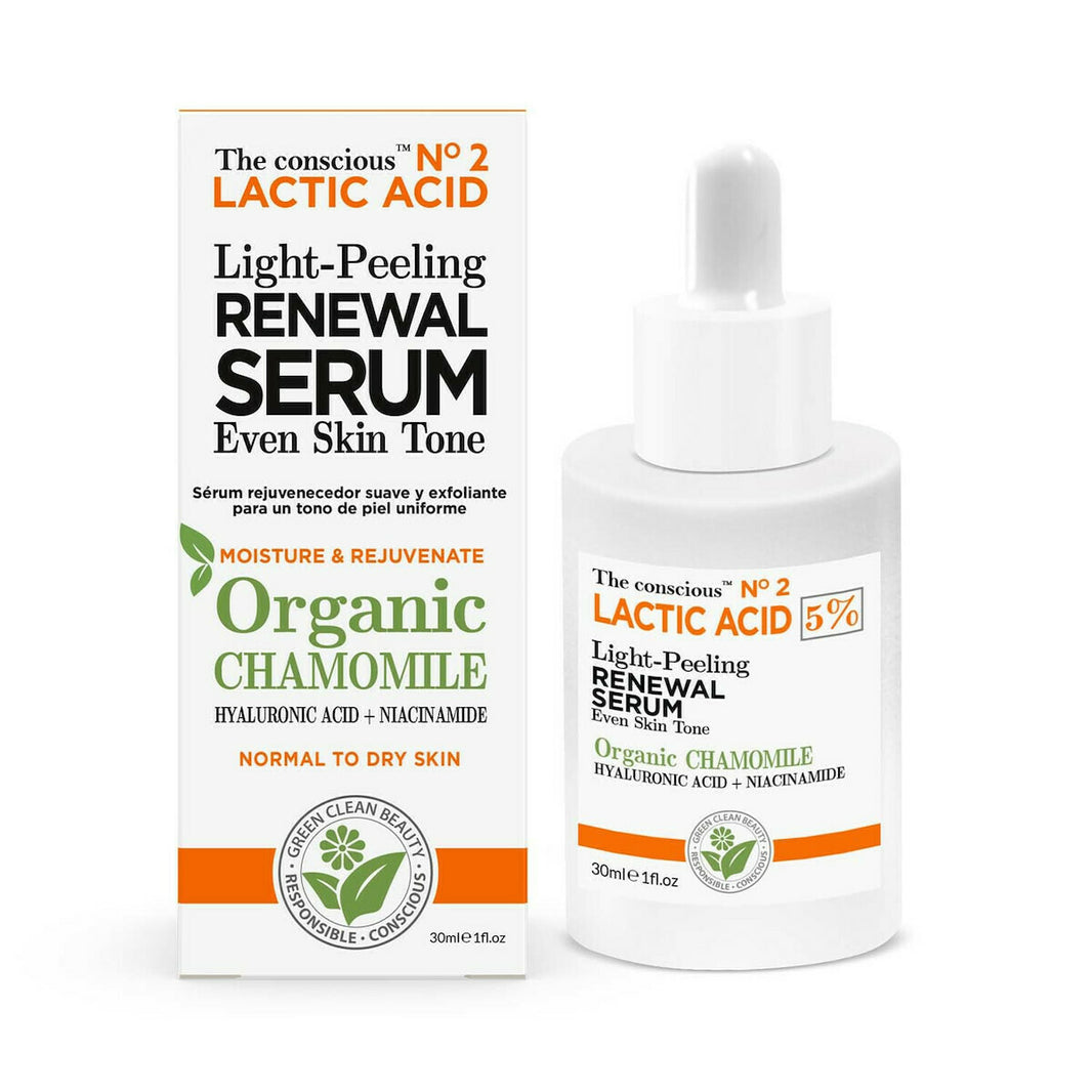 Biovene Light-Peeling Renewal Lactic Acid 5% Αντιγηραντικό Serum Προσώπου με Υαλουρονικό Οξύ 30ml