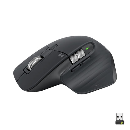 Logitech MX Master 3S Ασύρματο Εργονομικό Bluetooth Ποντίκι Graphite
