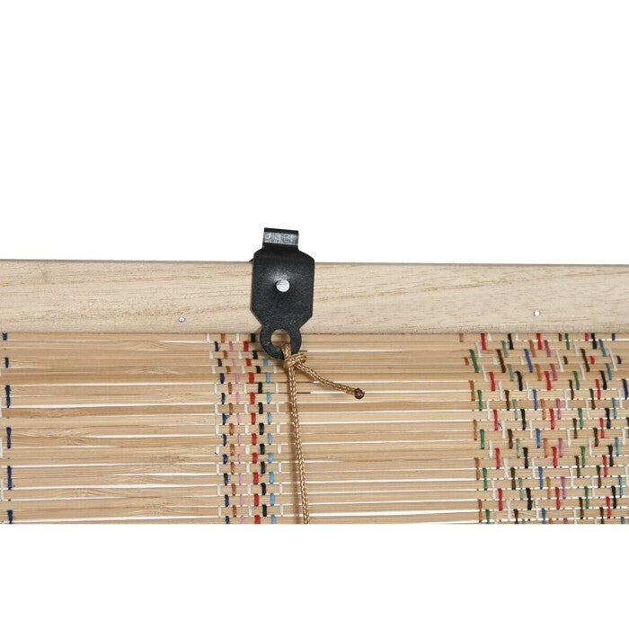 DKD Home Decor Τέντα Ρολό Μπαμπού Πολύχρωμη 120×230 cm