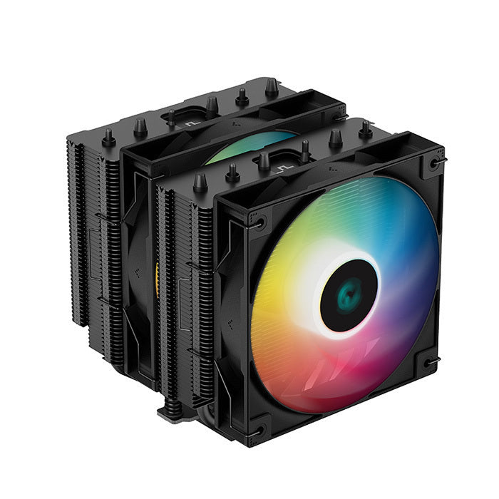 DeepCool AG620 BK ARGB Processor Air cooler 12 cm Black, White 1 pc(s)