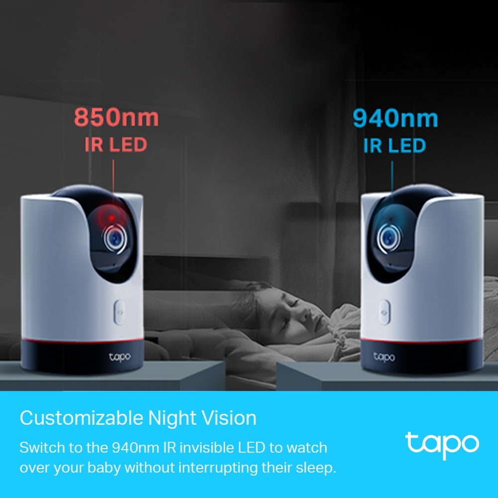 TP-LINK Tapo C225 v1 IP Κάμερα Παρακολούθησης Wi-Fi Full HD+ 4MP με Αμφίδρομη Επικοινωνία και Φακό 4mm