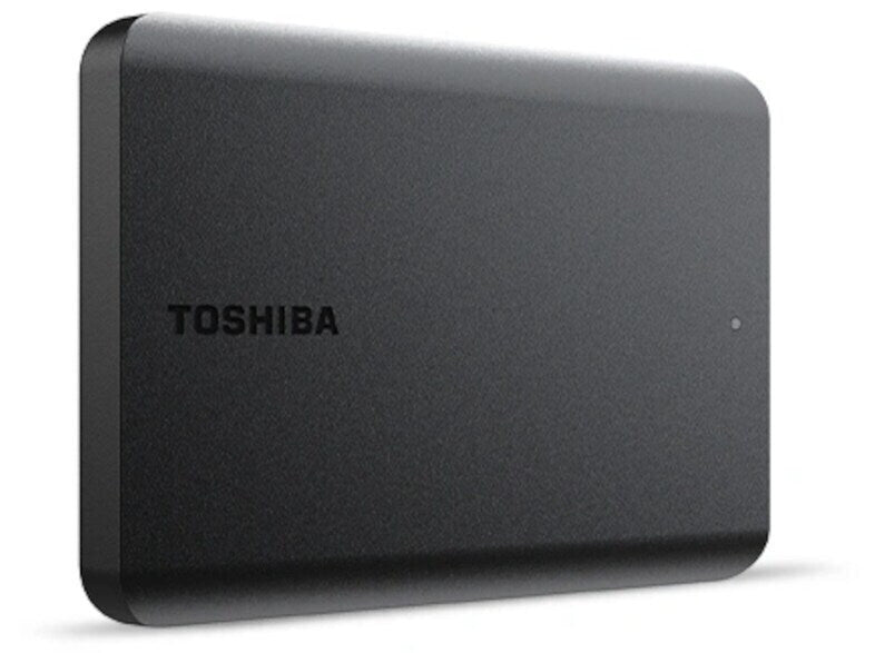 Toshiba Canvio Basics 2022 USB 3.2 Εξωτερικός HDD 1TB 2.5" Μαύρο