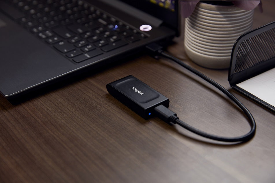 Kingston XS1000 USB-C Εξωτερικός SSD 1TB 1.8" Μαύρο