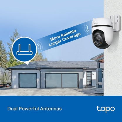 TP-LINK Tapo C520WS v2 IP Κάμερα Παρακολούθησης Wi-Fi Full HD+ 4MP Αδιάβροχη με Αμφίδρομη Επικοινωνία και Φακό 3.18mm