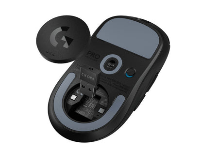 Logitech Pro X Superlight 2 Ασύρματο Gaming Ποντίκι 32000 DPI Μαύρο