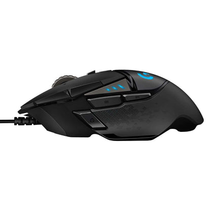Logitech G502 Hero RGB Gaming Ποντίκι 16000 DPI Μαύρο
