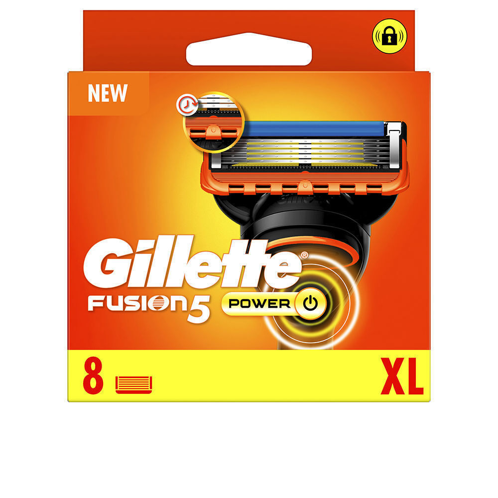Gillette Fusion5 Power Ανταλλακτικές Κεφαλές με 5 Λεπίδες – 8 τεμάχια