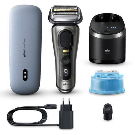 Braun Series 9 Pro+ 9575cc Wet & Dry Foil shaver Trimmer Metallic