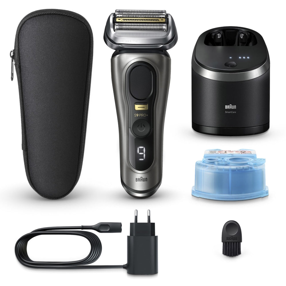Braun Series 9 Pro+ 9565cc Wet & Dry Foil shaver Trimmer Metallic
