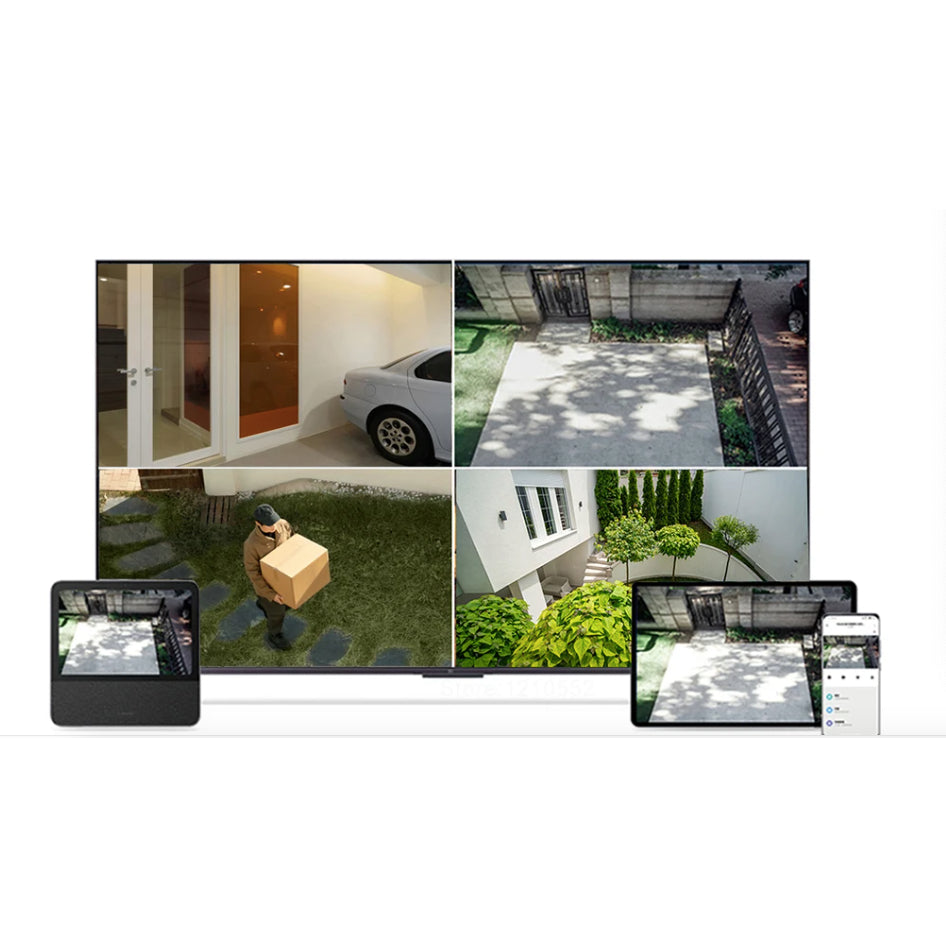 Xiaomi CW300 IP Κάμερα Παρακολούθησης Wi-Fi Full HD+ 4MP Αδιάβροχη με Αμφίδρομη Επικοινωνία και Φακό 2.4mm