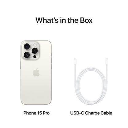 Apple iPhone 15 Pro 256GB - White Titanium