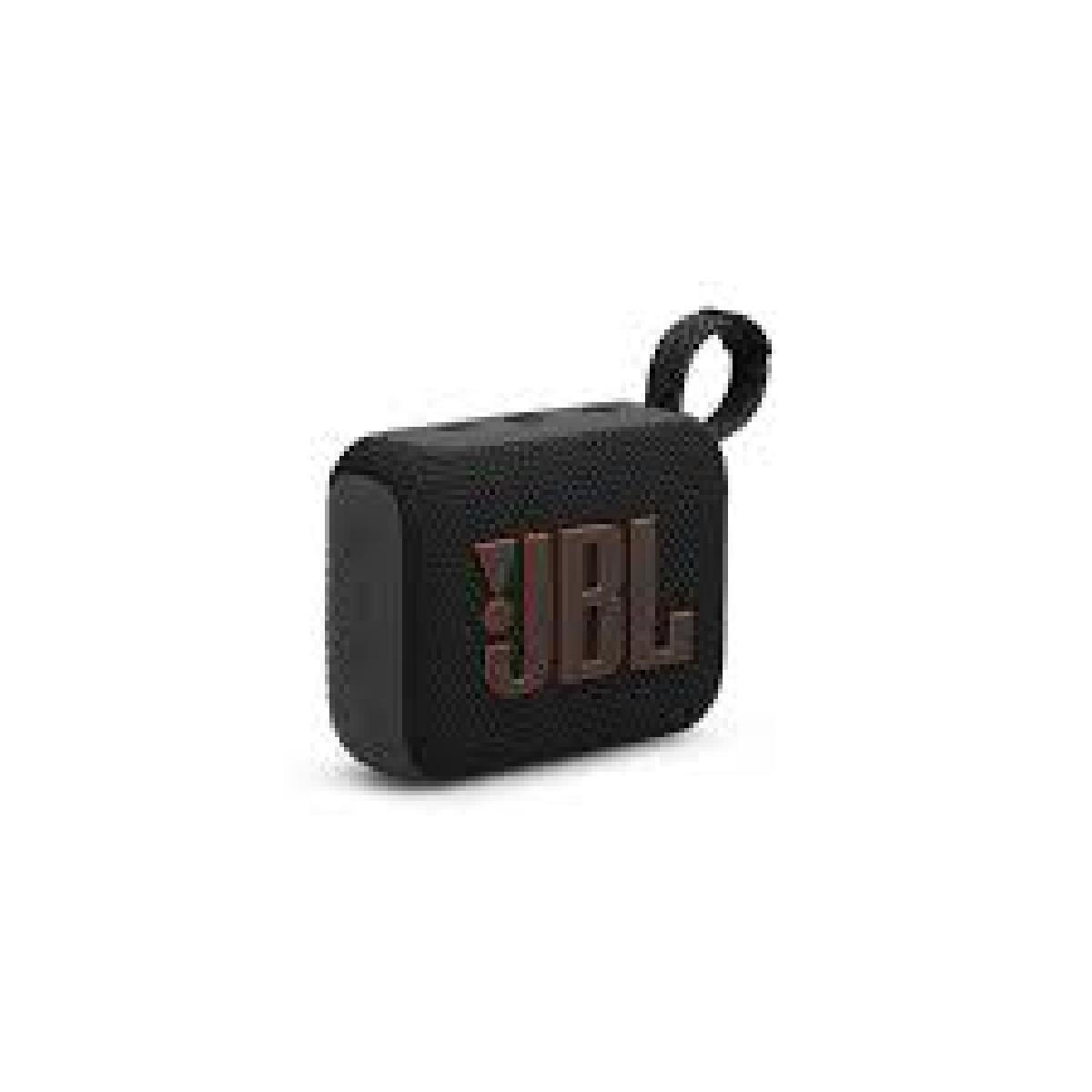 JBL Go 4 Αδιάβροχο Ηχείο Bluetooth 4.2W με Διάρκεια Μπαταρίας έως 7 ώρες Μαύρο