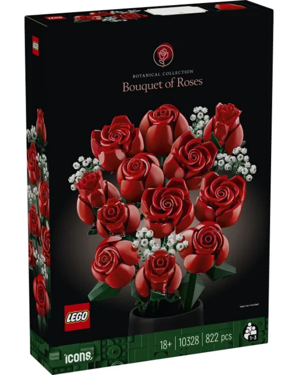 Lego Botanical Collection Bouquet Of Roses για 18+ Ετών 822τμχ
