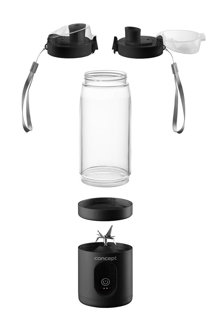 Concept Μπλέντερ για Smoothies 0.58lt 315W Μαύρο SM4001