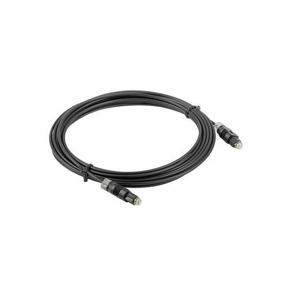 Lanberg Optical Audio Cable TOS male - TOS male Μαύρο 1m (CA-TOSL-10CC-0010-BK)