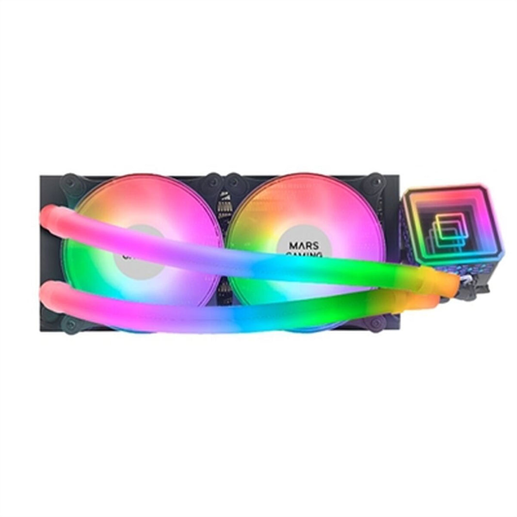 Mars Gaming ML-ULTRA240 Υδρόψυξη Επεξεργαστή Διπλού Ανεμιστήρα 120mm για Socket AM4/AM5/1700/1200/115x με ARGB Φωτισμό