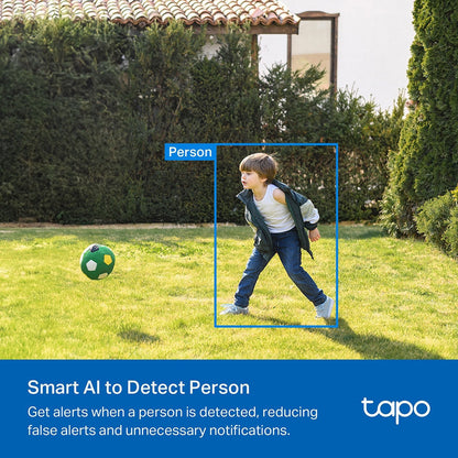 TP-LINK Tapo C410 v1 IP Κάμερα Παρακολούθησης Wi-Fi Full HD+ 3MP Αδιάβροχη Μπαταρίας με Αμφίδρομη Επικοινωνία και Φακό 2.8mm