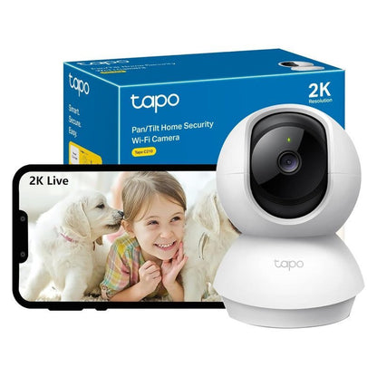 TP-LINK Tapo C210 v2.2 IP Κάμερα Παρακολούθησης Wi-Fi Full HD+ 3MP με Αμφίδρομη Επικοινωνία και Φακό 2.4mm