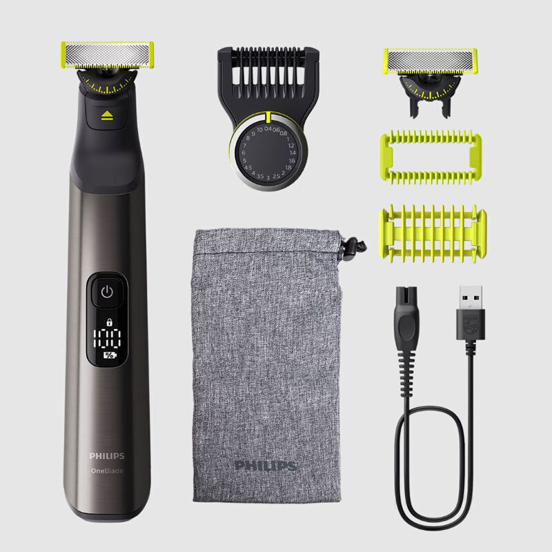 Philips OneBlade Pro 360 QP6552/15 Ξυριστική Μηχανή Προσώπου / Σώματος Επαναφορτιζόμενη