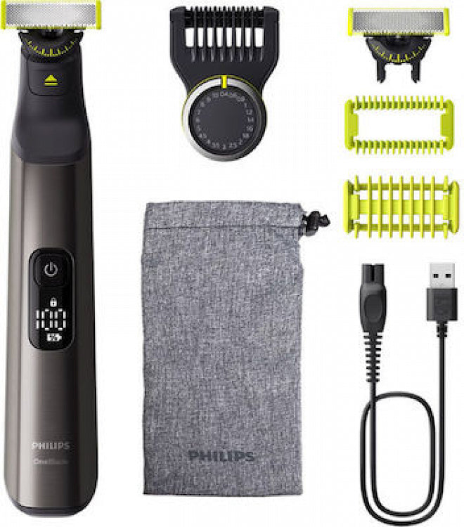 Philips OneBlade Pro 360 QP6552/15 Ξυριστική Μηχανή Προσώπου / Σώματος Επαναφορτιζόμενη
