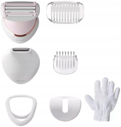 Philips Series 8000 Αποτριχωτική Μηχανή Epilator για Σώμα & Μπικίνι BRE721/00