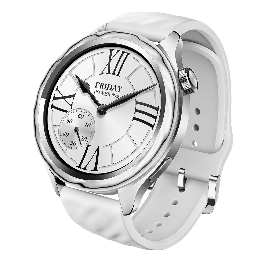 Xiaomi Watch S4 Aluminium 47mm Αδιάβροχο με Παλμογράφο (Ασημί)