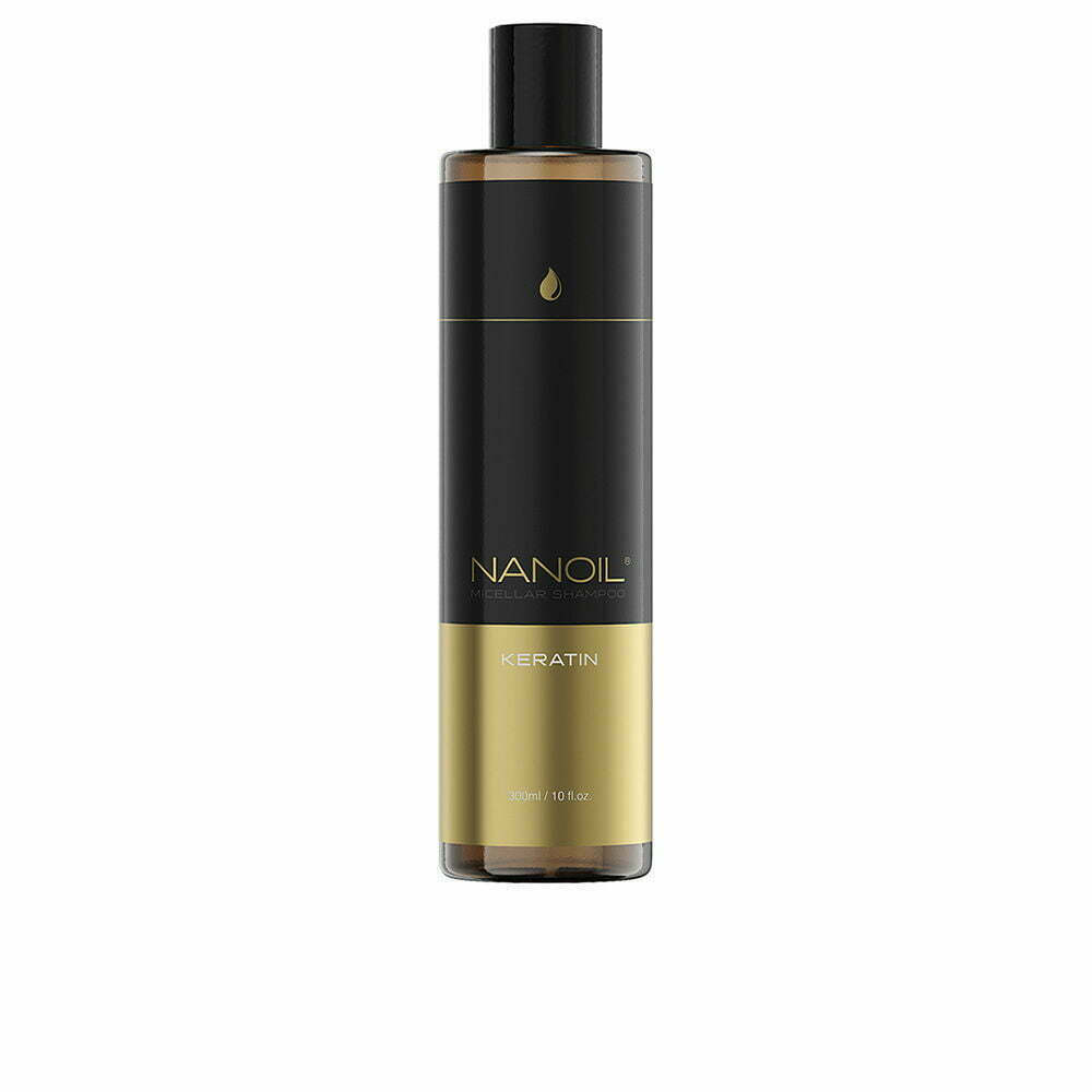 Nanoil Micellar Σαμπουάν με Κερατίνη 300ml – Αναδόμηση & Θρέψη για Εύθραυστα Μαλλιά