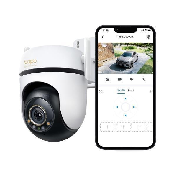 TP-LINK TAPO C530WS IP Κάμερα Παρακολούθησης Full HD+ 5MP Αδιάβροχη με Φακό 4mm