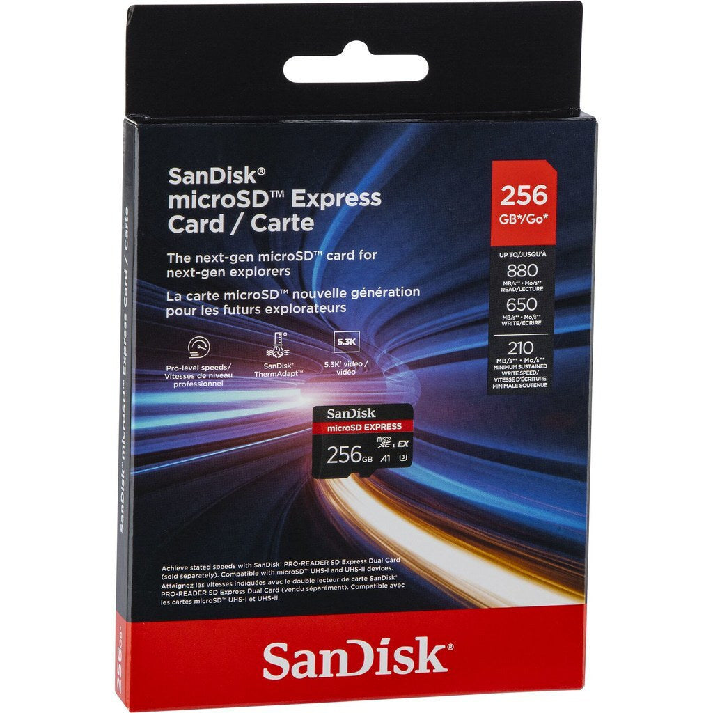 Sandisk Switch microSDXC 256GB U3 A1 UHS-I 880MB/s