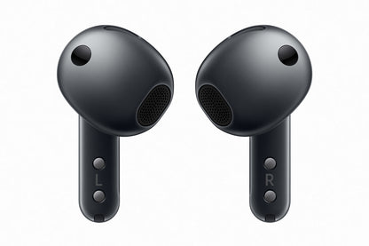 Samsung Galaxy Buds4 Bluetooth Handsfree Ακουστικά με Αντοχή στον Ιδρώτα και Θήκη Φόρτισης Μαύρα