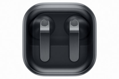 Samsung Galaxy Buds4 Bluetooth Handsfree Ακουστικά με Αντοχή στον Ιδρώτα και Θήκη Φόρτισης Μαύρα
