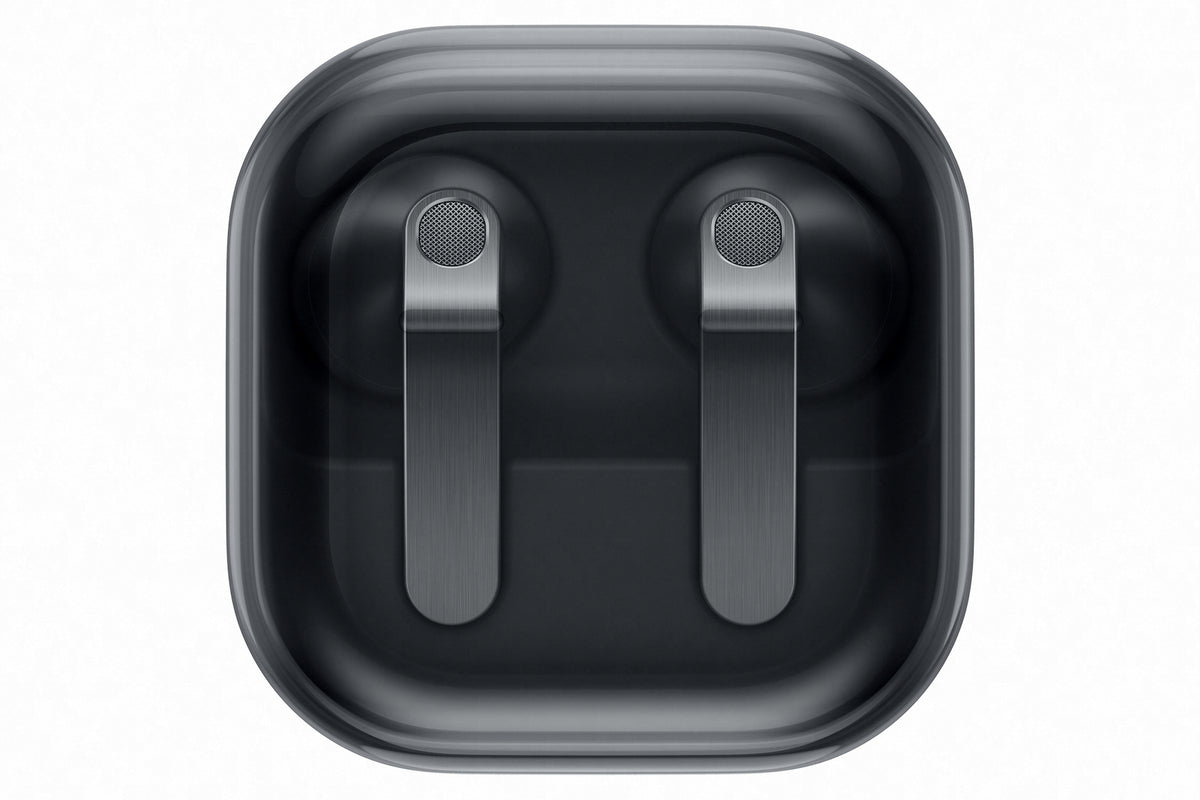 Samsung Galaxy Buds4 Bluetooth Handsfree Ακουστικά με Αντοχή στον Ιδρώτα και Θήκη Φόρτισης Μαύρα