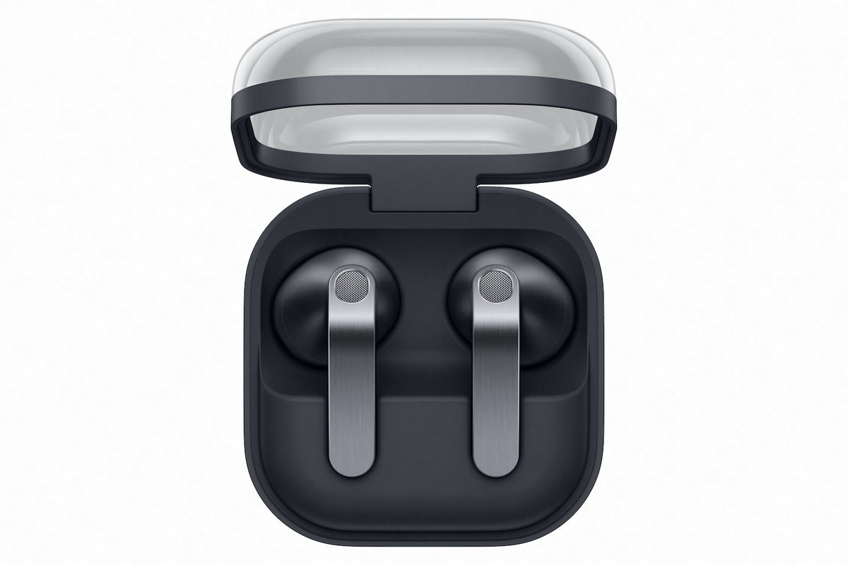 Samsung Galaxy Buds4 Bluetooth Handsfree Ακουστικά με Αντοχή στον Ιδρώτα και Θήκη Φόρτισης Μαύρα