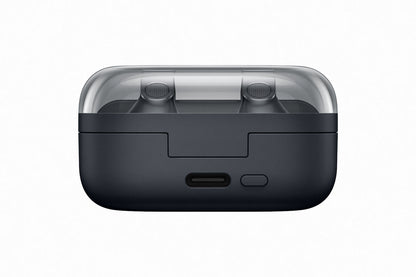 Samsung Galaxy Buds4 Bluetooth Handsfree Ακουστικά με Αντοχή στον Ιδρώτα και Θήκη Φόρτισης Μαύρα