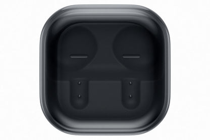 Samsung Galaxy Buds4 Bluetooth Handsfree Ακουστικά με Αντοχή στον Ιδρώτα και Θήκη Φόρτισης Μαύρα