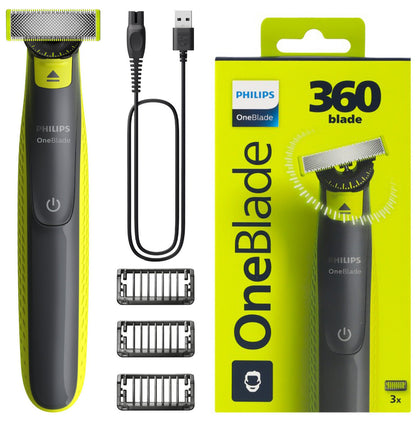 Philips Oneblade QP2724/23 Ξυριστική Μηχανή Προσώπου Επαναφορτιζόμενη