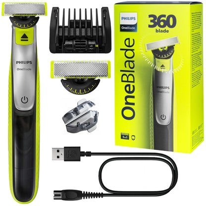Philips Oneblade QP2734/23 Ξυριστική Μηχανή Προσώπου Επαναφορτιζόμενη