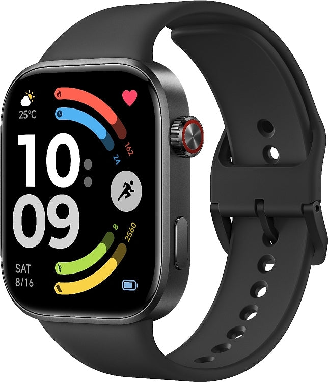 Xiaomi Redmi Watch 6 Aluminium 46mm με Παλμογράφο (Obsidian Black)