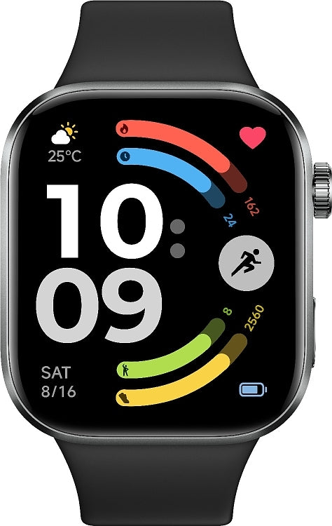 Xiaomi Redmi Watch 6 Aluminium 46mm με Παλμογράφο (Obsidian Black)